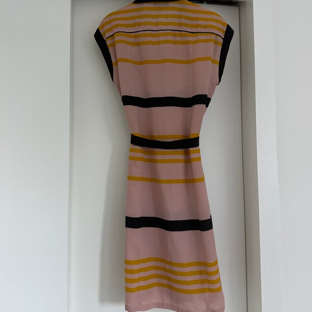 Jason Wu For Target Striped Pleated Button Up Dre… - image 6